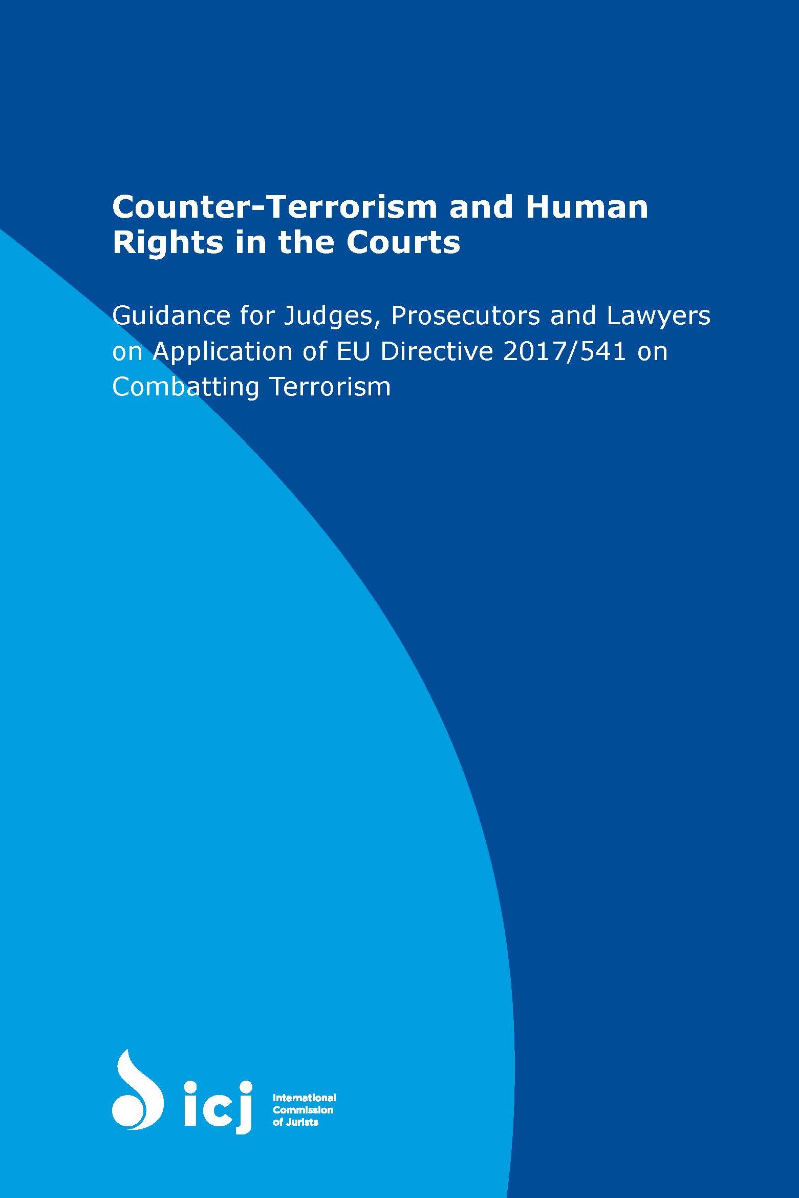 Guidance on judicial application of the EU Counter-terrorism