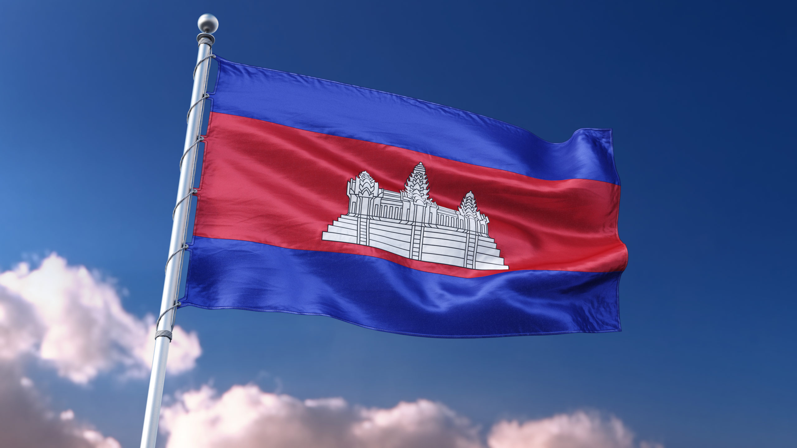 Флаг Камбоджи фото