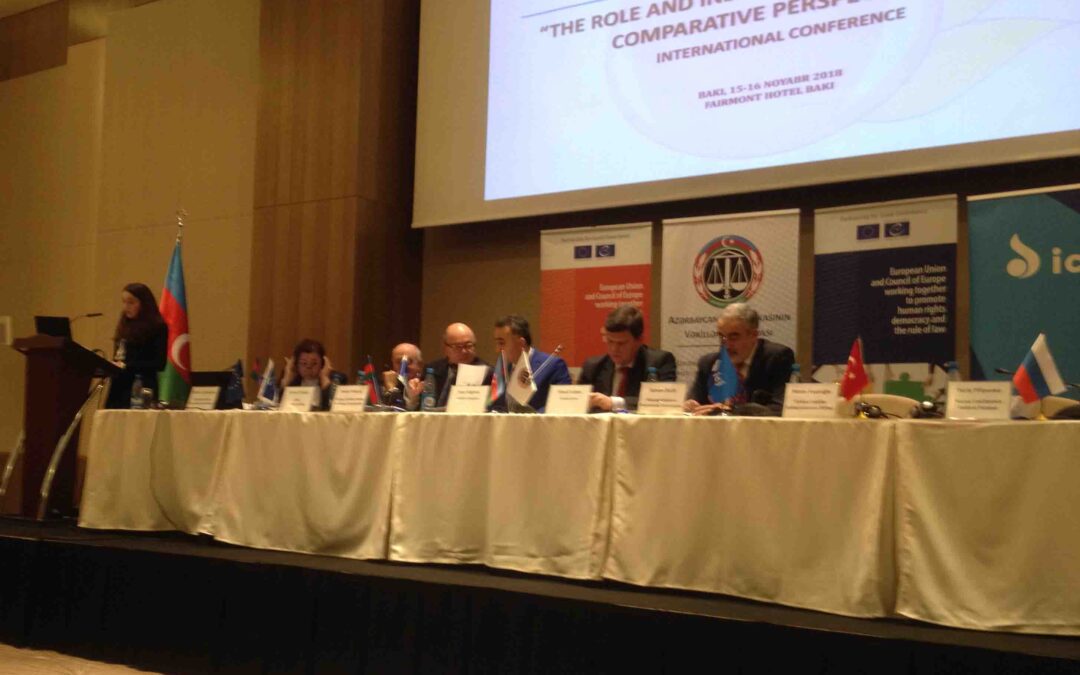 Azerbaijan: international conference on the role and independence of lawyers organized in Baku