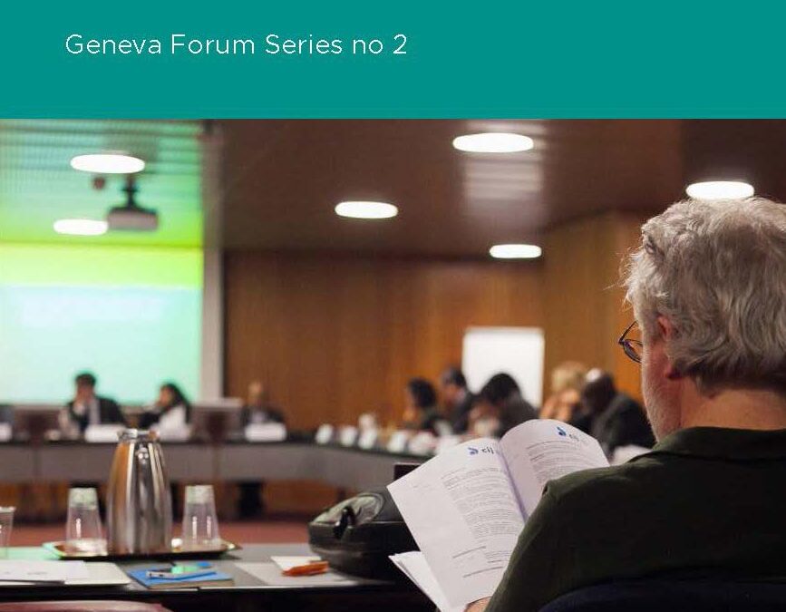 Geneva Forum Series no. 2: Judicial enforcement of economic, social and cultural rights