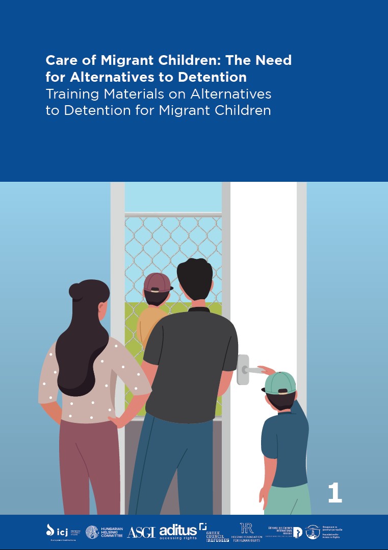 EU: Training materials on Alternatives to Detention for Migrant Children |  ICJ